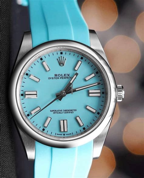 41mm oyster rolex|Rolex tiffany blue 41 price.